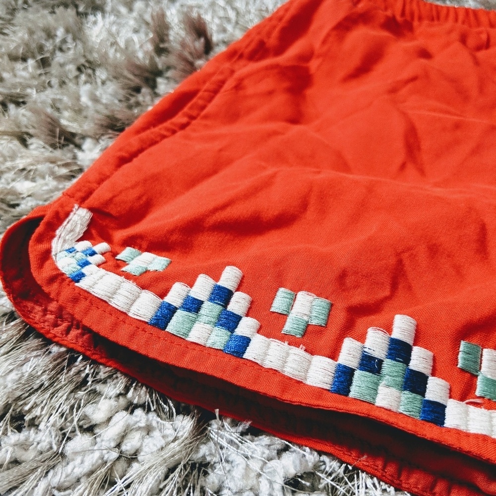 Embroidered Shorts